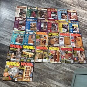 Wood Magazine Better Homes And Gardens 1986-2011 Assorted Lot 26 Craft Projects